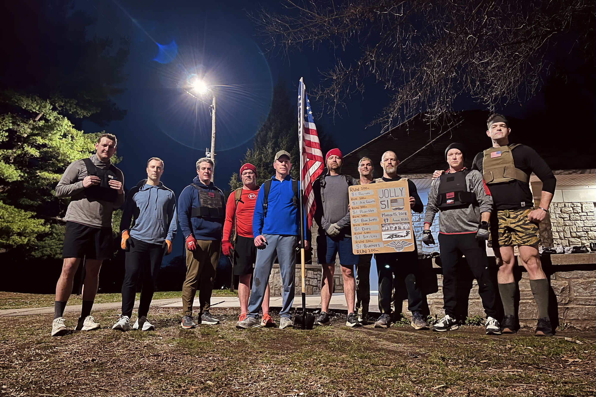 Backblast – Jolly 51 Hero WOD – F3 Louisville